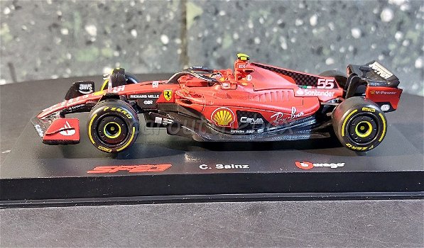 Ferrari SF23 #55 Sainz 2023 1/43 Bburago B088 - 0