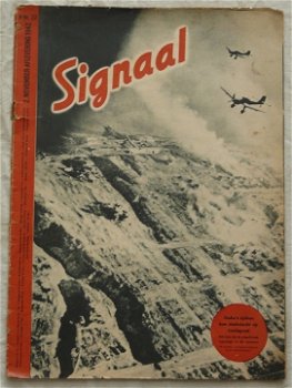 Tijdschrift / Zeitschrift, Signaal / Signal, NL-uitvoering, H Nr. 22 / 2 NOVEMBER 1942.(Nr.1) - 0