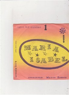 Single Marco Remez - Maria Isabel