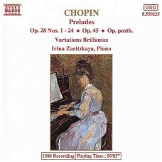 Irina Zaritzkaya - Chopin – Preludes / Variations Brilliantes (CD)