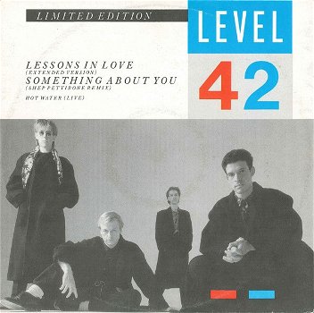 Level 42 – Lessons In Love / Something About You (Vinyl/12 Inch MaxiSingle) - 0