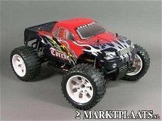 RC Monstertruck Torche 1:10 in 2.4 GHZ nieuw!!!