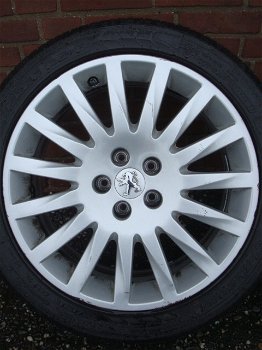 18''Originele Peugeot velgen en banden steek 5x108 - 0