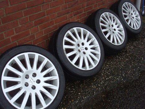 18''Originele Peugeot velgen en banden steek 5x108 - 1