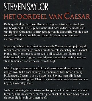 HET OORDEEL VAN CAESAR, GORDIANUS SERIE deel 9 - Steven Saylor - 1