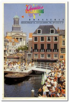 Ansichtkaart Annie's Brasserie in Leiden - 0