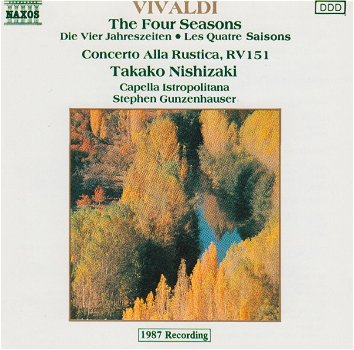 Takako Nishizaki - Vivaldi, Capella Istropolitana, Stephen Gunzenhauser – The Four Seasons, - 0