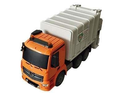 RC vrachtwagen Mercedes vuilnisauto 1:20 40cm - 2