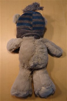Te koop pluche knuffelbeer met sjaal en muts (hoogte: 35 cm) - 3