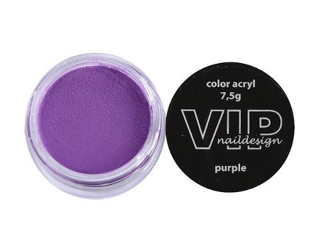VIP Naildesign Color acryl - Purple - 0