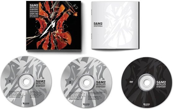 Metallica & San Francisco Symphony – S&M2 (2 CD & DVD) Nieuw/Gesealed - 1