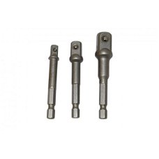 Adaptorset 1/4" naar 1/4", 3/8" en 1/2"