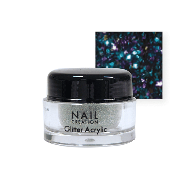 Glitter acryl - Ocean blue - 0