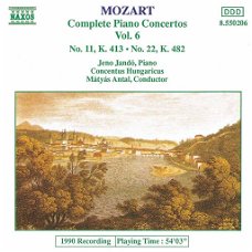 Jenö Jandó - Mozart: Complete Piano Concertos Vol. 6 (CD) Nieuw