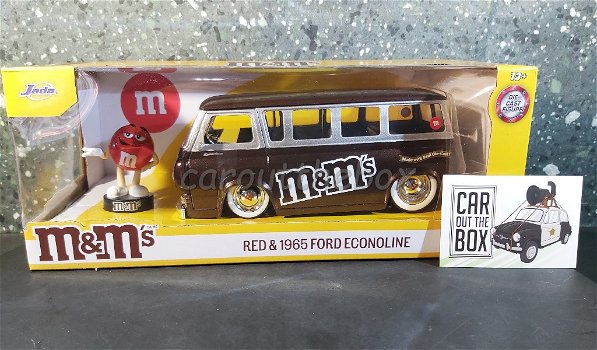 1947 Ford Ecoline + RED M&M 1/24 Jada - 1