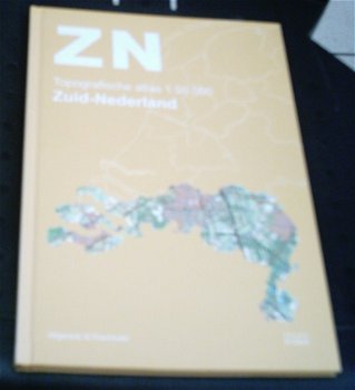 Topografische atlas Zuid-Nederland(12 Provincien). - 0