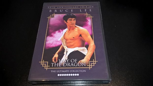 Way of the dragon dvd met bruce lee nieuw en geseald - 0
