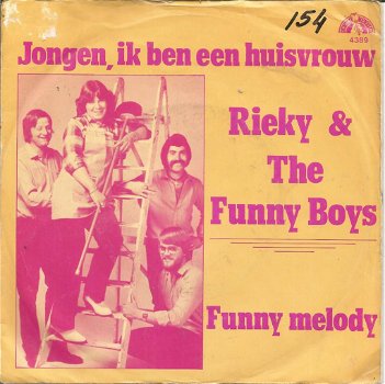 Rieky & The Funny Boys – Jongen, Ik Ben Een Huisvrouw (1980) - 0