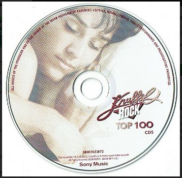 Originele 5CD-box Knuffelrock Top 100 (editie 2009) van Sony - 6