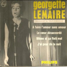 Georgette Lemaire – A Faire L'amour Sans Amour (1965)