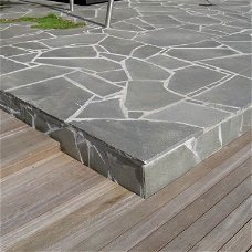 flagstones Kandla Grey voor pad, tuin en terras