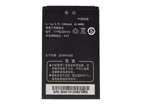 New Battery Smartphone Batteries K_TOUCH 3.7V 1800mAh/6.66WH - 0