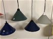 Brocante Hanglampjes in diverse kleuren. - 2 - Thumbnail