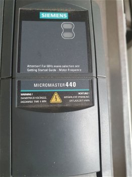 frequentie regelaar Siemens micro master 440 - 0