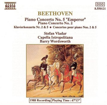Stefan Vladar - Beethoven, Capella Istropolitana, Barry Wordsworth – Piano Concerto No. 5 