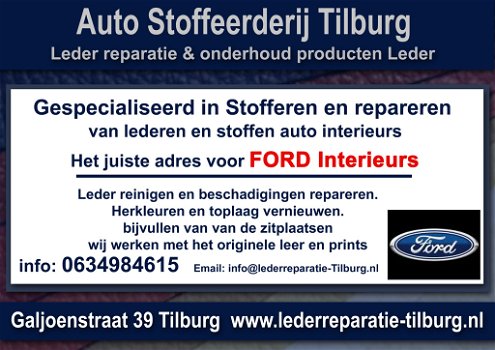 Ferrari interieur stoffeerderij en Leer reparatie Tilburg - 4