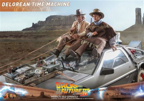 Hot Toys Back to the Future III Delorean MMS738 - 4