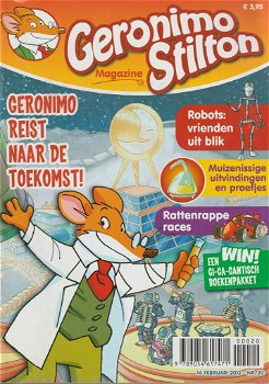 Geronimo Stilton 5x Magazine nr: 3-12-14-19 en 20 - 4