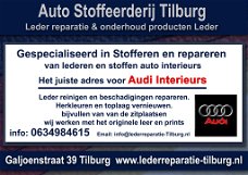 AUDI interieur stoffeerderij en Leer reparatie Tilburg