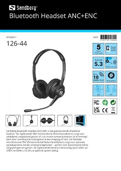 Bluetooth Headset ANC+ENC - 4