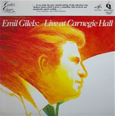 LP - Emil Gilels live at Carnegie Hall