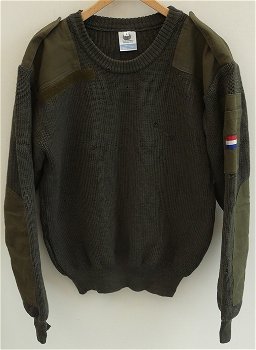 Trui / Wintertrui / Coltrui, Koninklijke Landmacht, Maat: 4, jaren'80/'90.(Nr.5) - 0