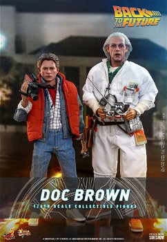 HOT DEAL Hot Toys BTTF Doc Brown MMS609 - 2