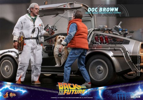 HOT DEAL Hot Toys BTTF Doc Brown MMS609 - 5