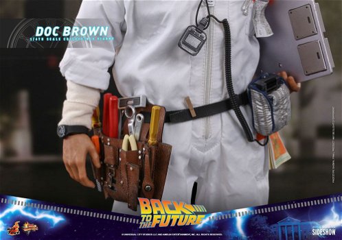 HOT DEAL Hot Toys BTTF Doc Brown MMS609 - 6