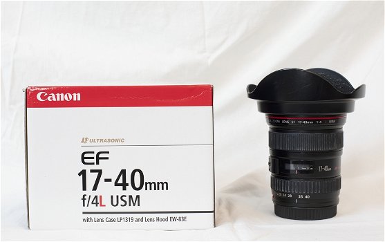 Canon EF 17-40 f/4L USM Lens - 0