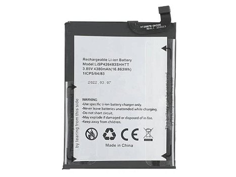 New battery A95 4380mAh/16.863Wh 3.85V for Blackview A95 - 0