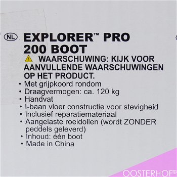 Intex Explorer Pro 200 Rubberboot 58356NP + Roeispanen - 4