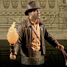 Gentle Giant Indiana Jones Raiders of the Lost Ark Bust Indiana Jones Variant SDCC 2023 Exclusive