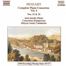 Jenö Jandó - Mozart • Concentus Hungaricus • Mátyás Antal – Complete Piano Concertos Vol. 4