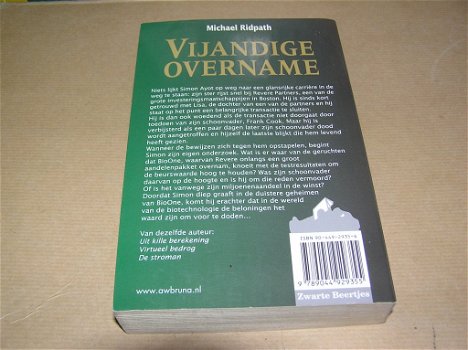 Vijandige Overname -Michael Ridpath - 1