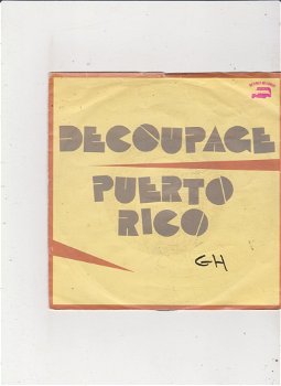 Single Decoupage - Puerto Rico - 0