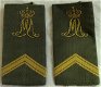 Rang Onderscheiding, GVT, Sergeant KMA, gekleurde uitvoering, KL, jaren'90.(Nr.2) - 1 - Thumbnail