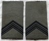 Rang Onderscheiding, GVT, Sergeant 1e Klasse, zwarte uitvoering, KL, jaren'90.(Nr.6) - 1 - Thumbnail