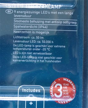 Te koop twee nieuwe LED-hoekzaklampen van LivarnoLux. - 6
