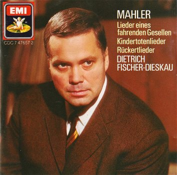 Dietrich Fischer-Dieskau - Gustav Mahler – Mahler: Lieder Eines Fahrenden Gesellen; - 0